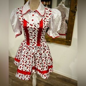 Hello Kitty Mini Dress Sz X-Small